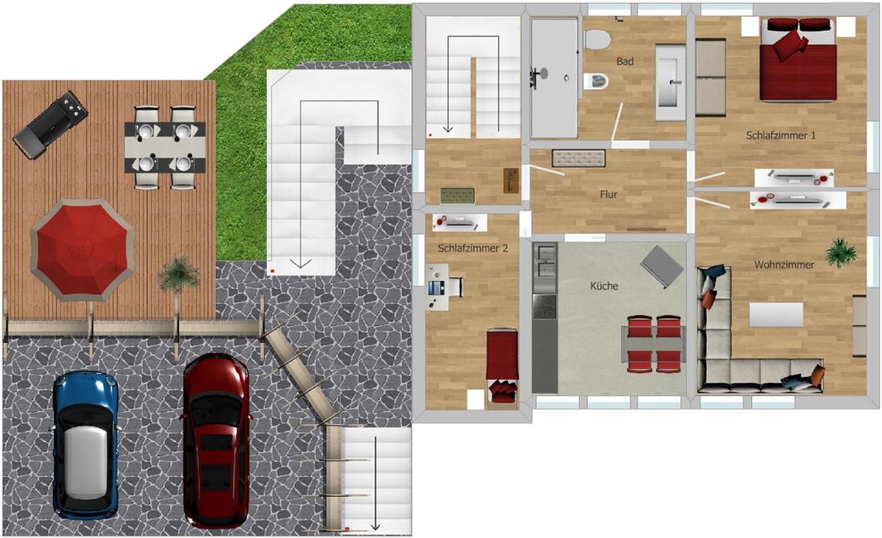Apartamento Am Quellenhaeuschen Naila Habitación foto